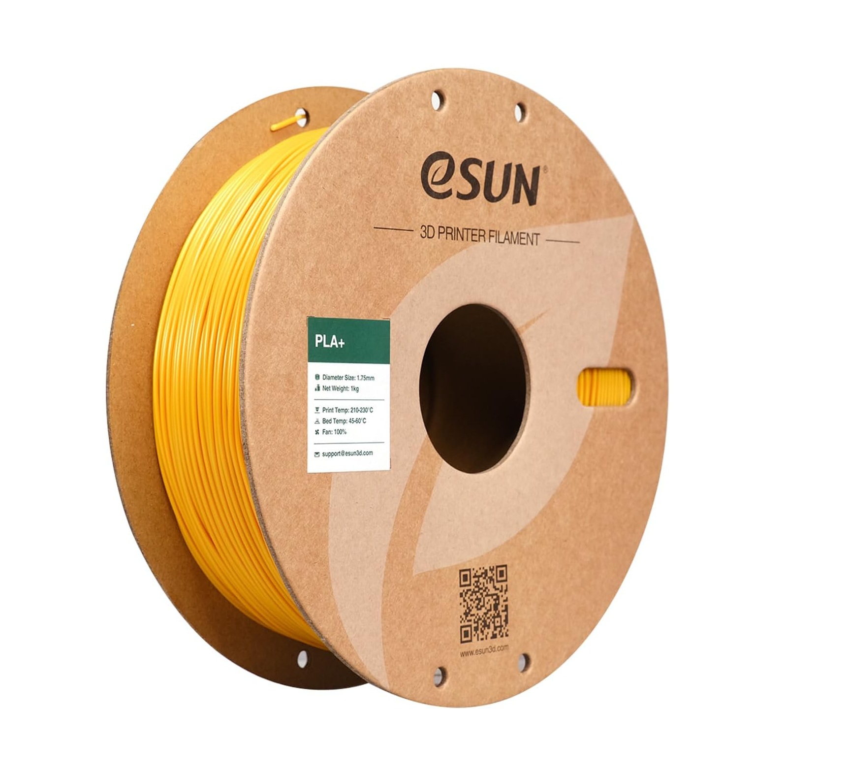 Filamento PLA+ Amarillo